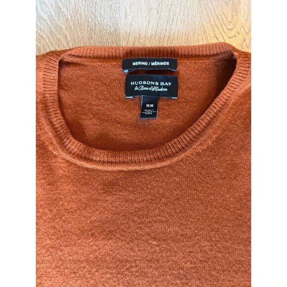 Women's 100% Merino Wool Crewneck Sweater - Size M - Picture 2 of 4